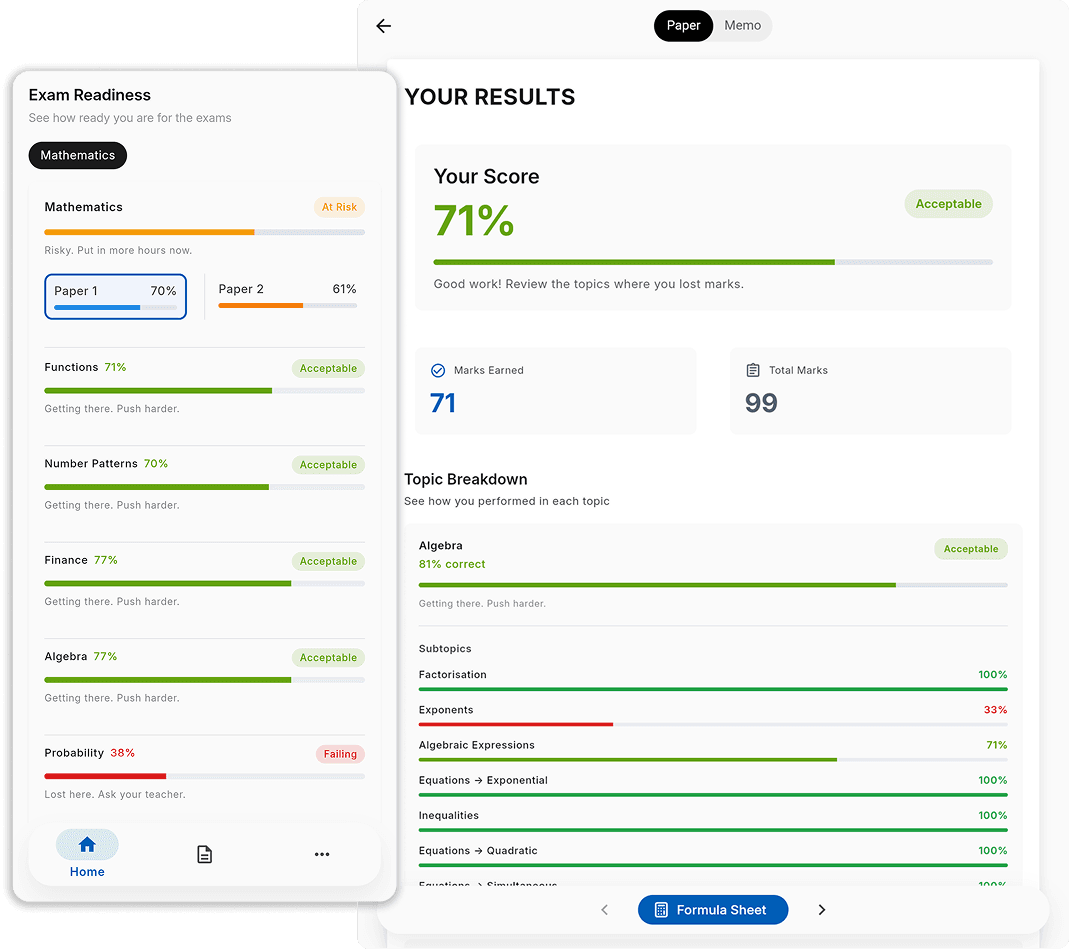 Learner using the NavyBlue resources platform